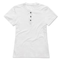 T-SHIRT DONNA CON BOTTONI